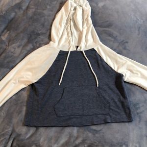 Crop top hoodie